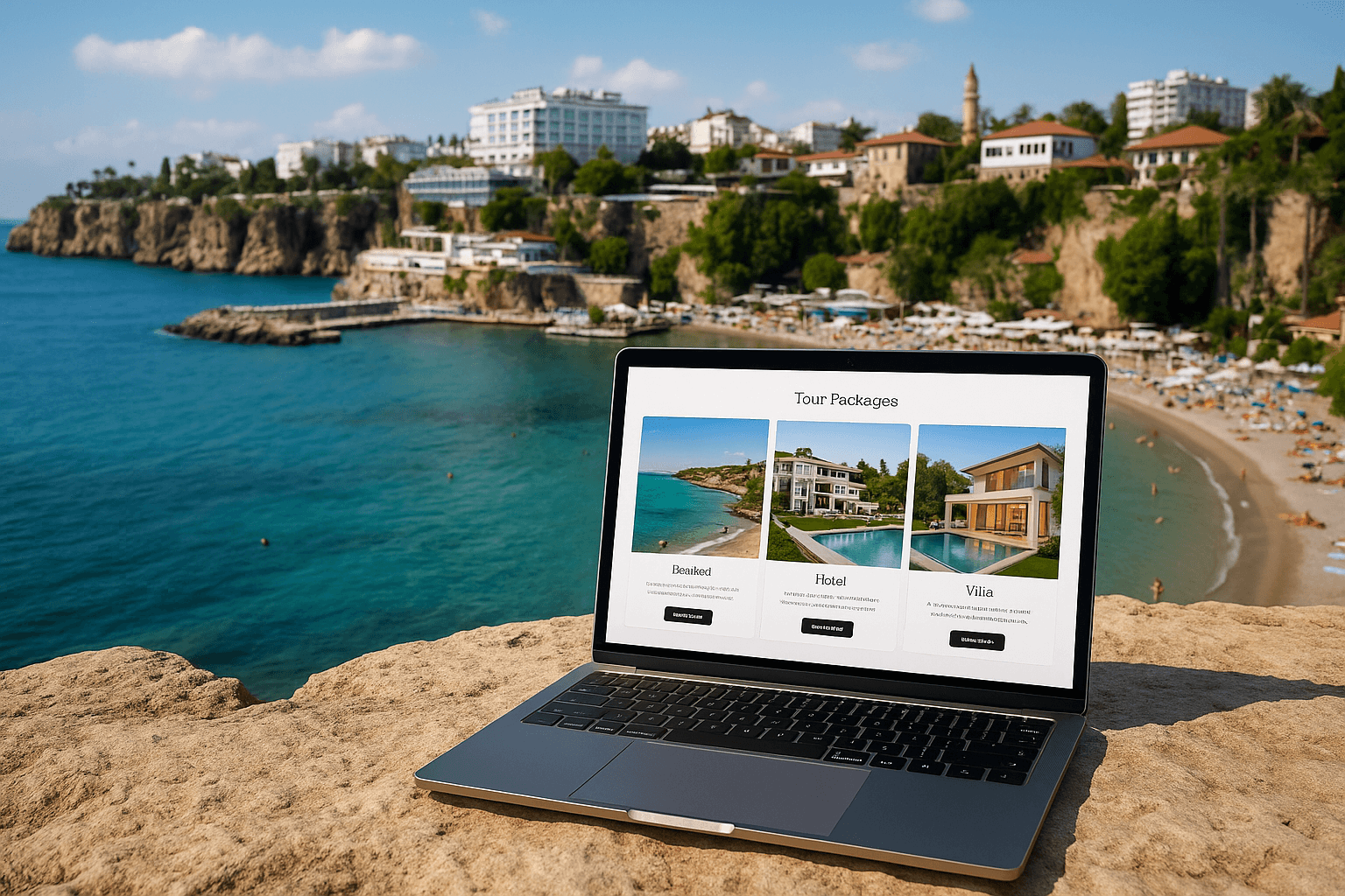 Turizm Web Sitesi Tasarımı: Antalya’ya Özel Yaklaşımlar